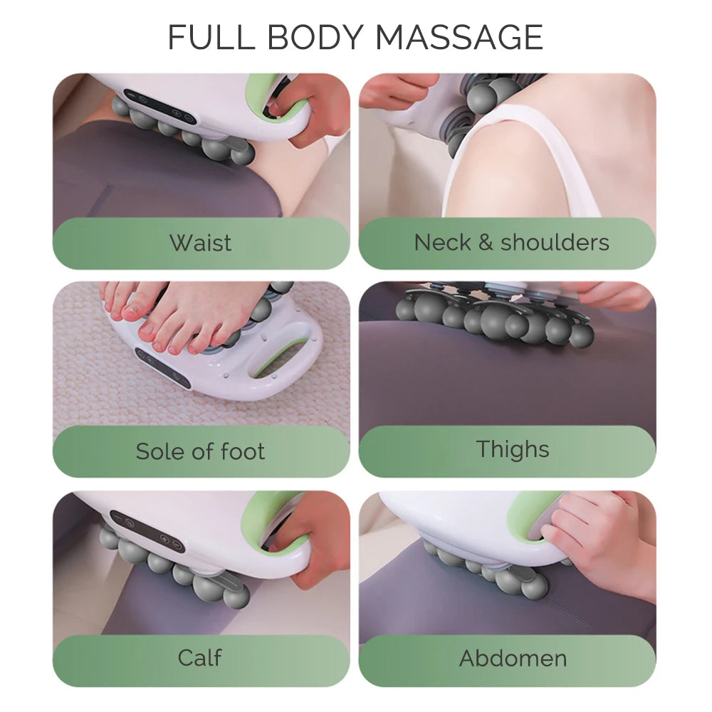Foreverlily Fascia Gun 18 Head High Frequency Body Massager