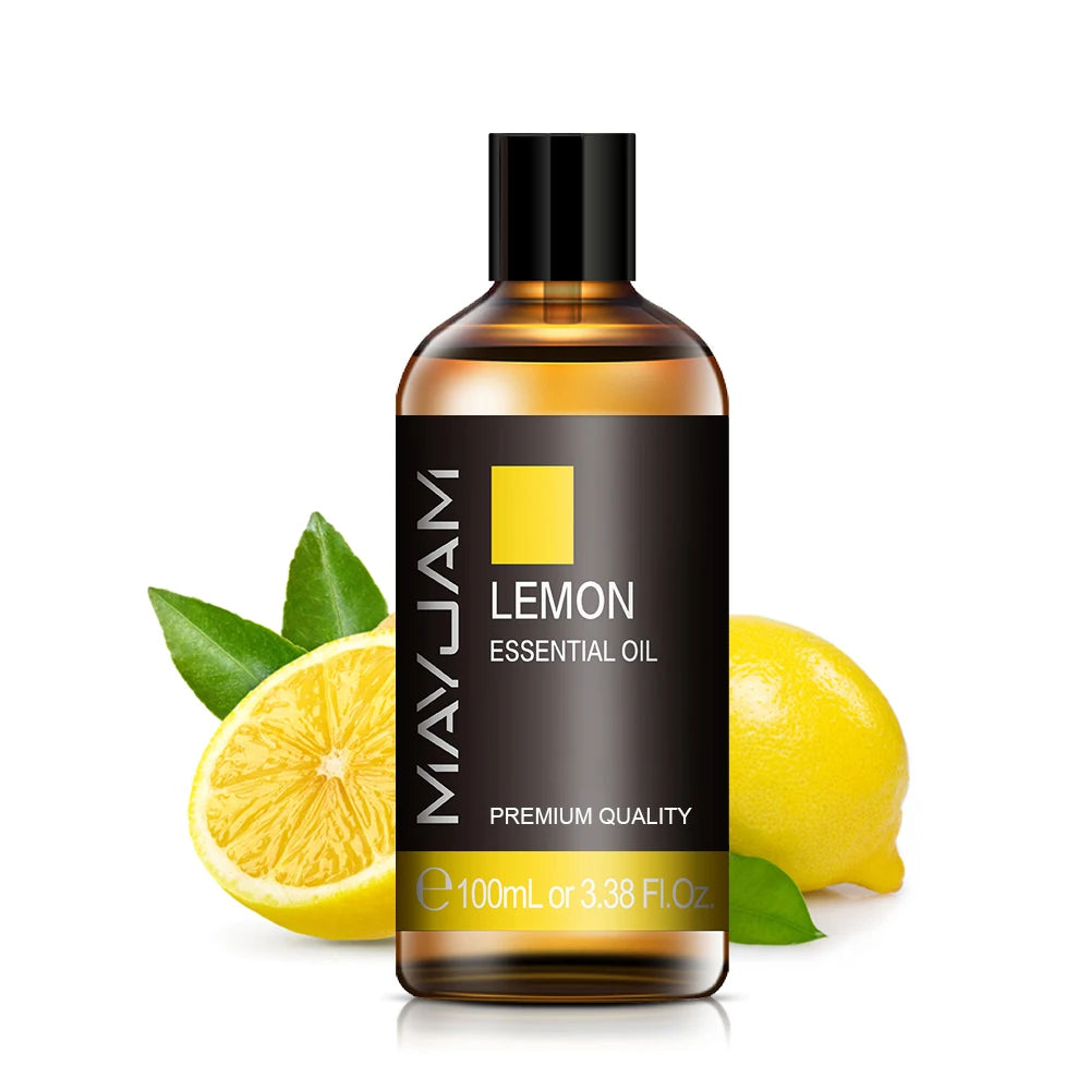 MAYJAM Essential Oils For Diffuser Lavender Eucalyptus Rose Ginger Lemongrass
