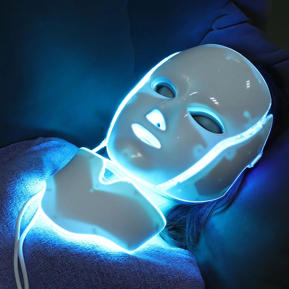 Iebilif LED Facial Mask For Skin Rejuvenation And Phototherapy Care