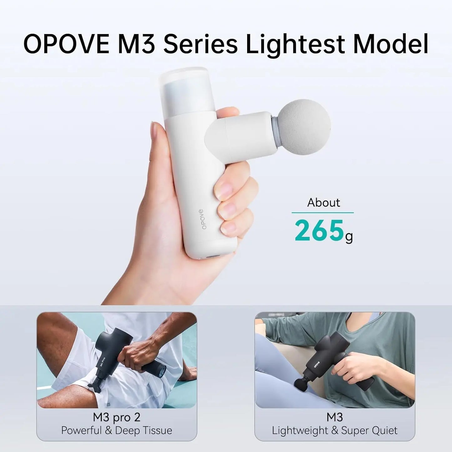 Mini Massage Gun For Pain Relief 7mm Amplitude 4 Levels Portable