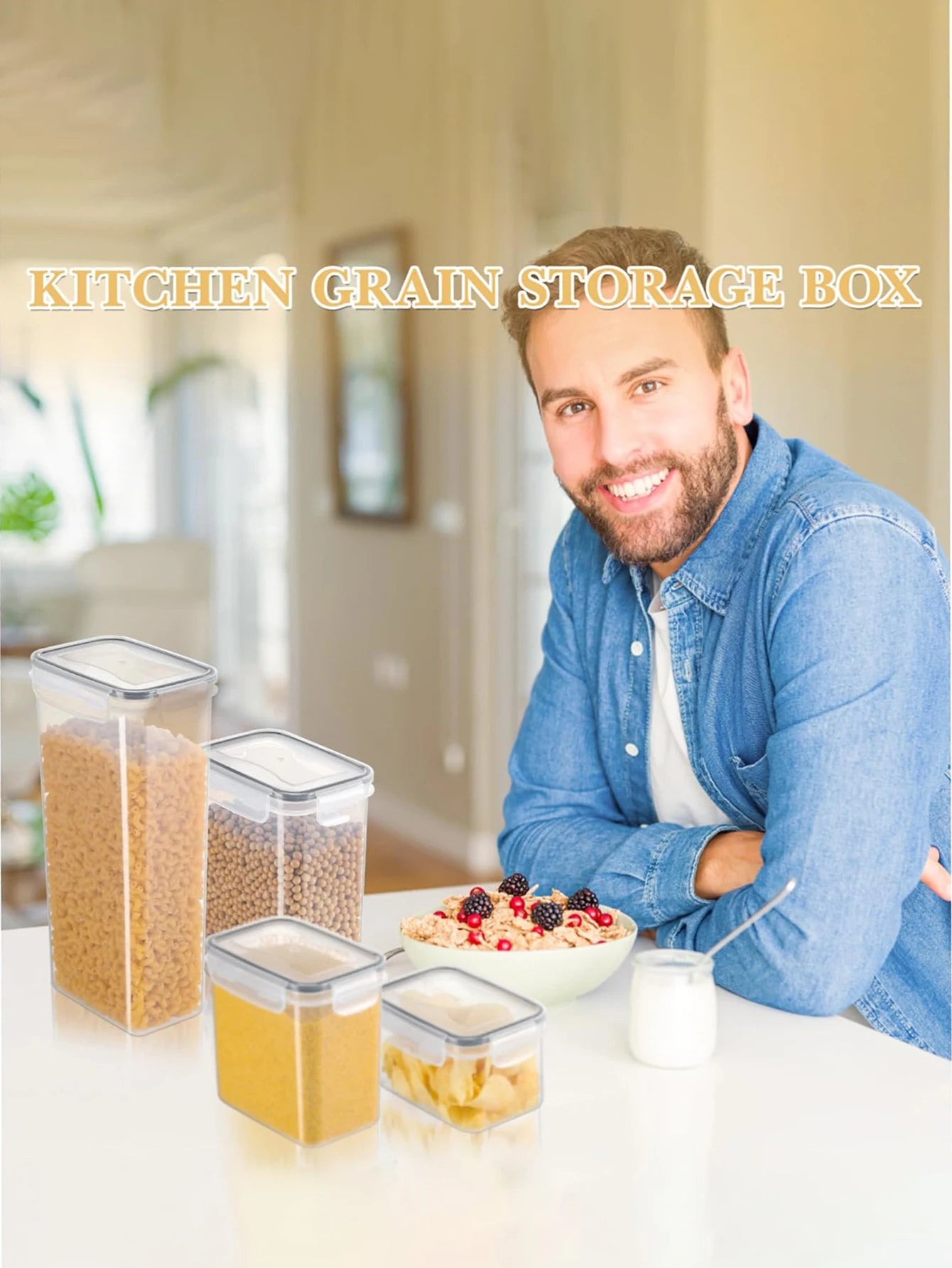 ATMDOG 42-Piece Sealed Food Storage Containers With Lids