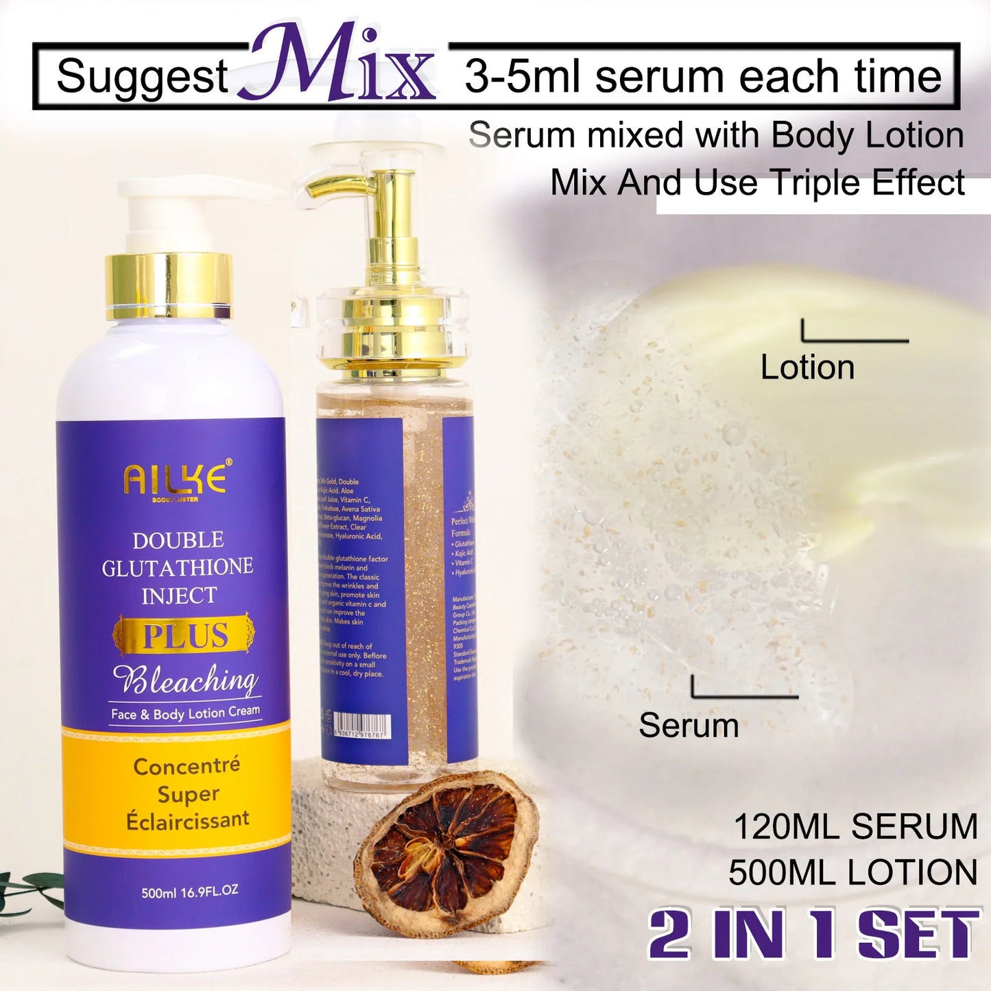 AILKE Anti Dark Spot Serum Brightening Gel For Radiant Complexion