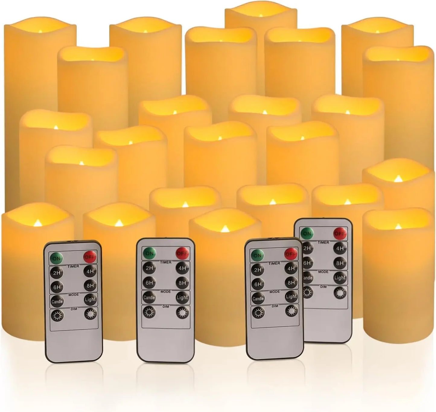 Flameless LED Candles Indoor Waterproof 24-144 Sets For Events