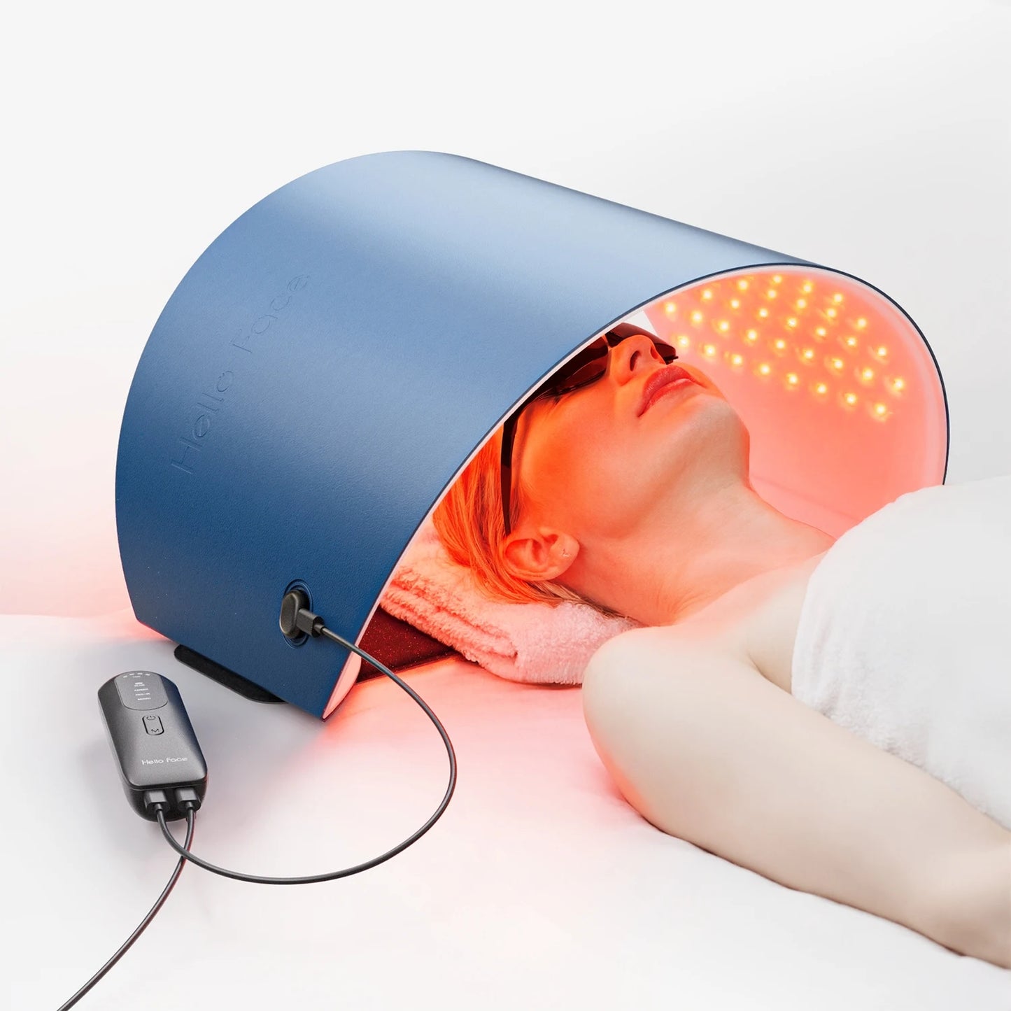 Hello Face L6 LED Light Mask 630nm And 850nm NIR Skin Friendly Fabric
