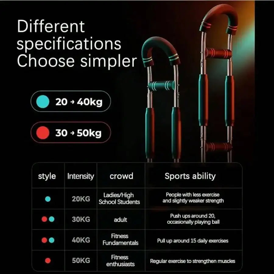 DIAMRI Adjustable Shaker Arm Trainer For Chest And Forearm Strength