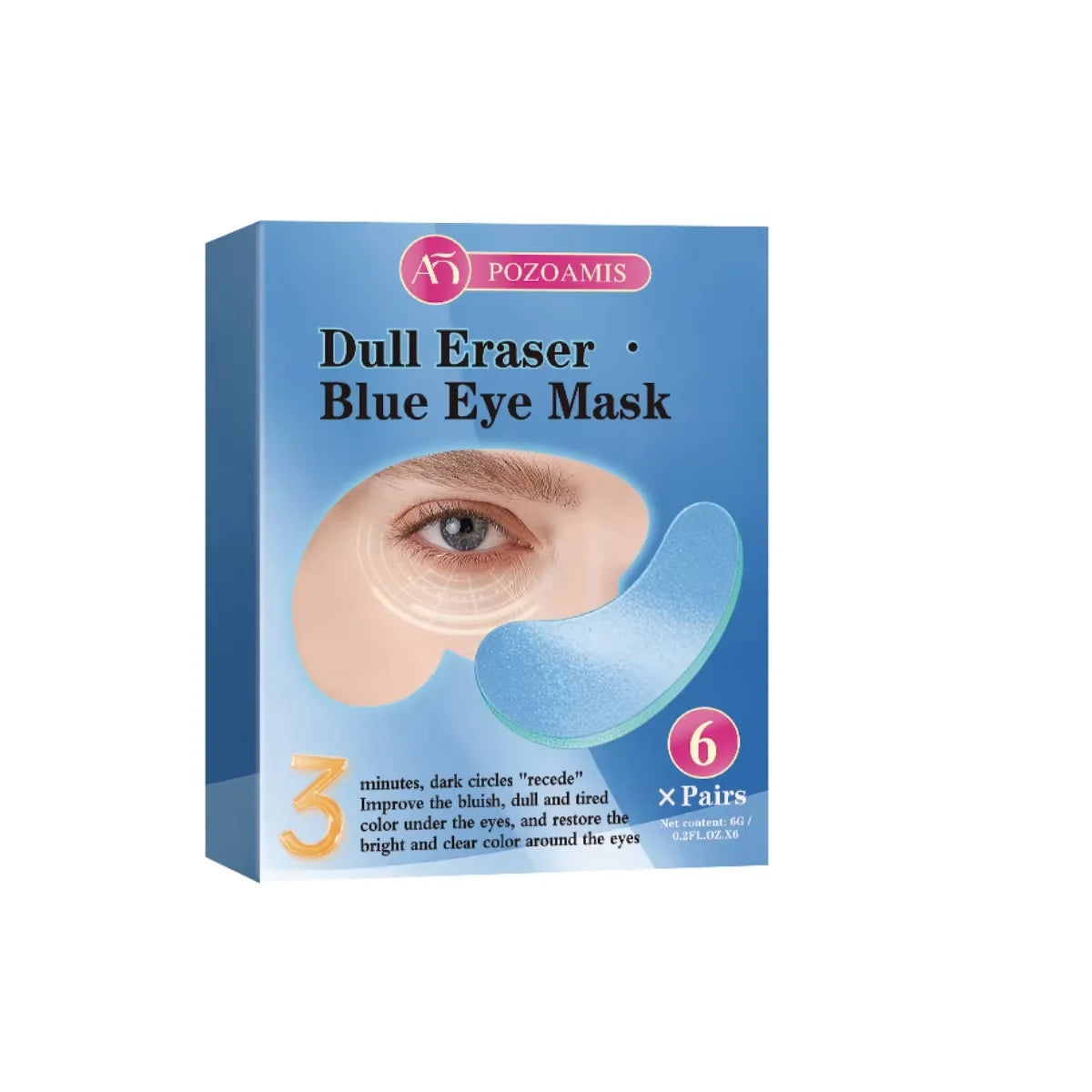 Unisex Eye Mask Moisturizing Anti Puffiness Treatment For Eye Skin Care