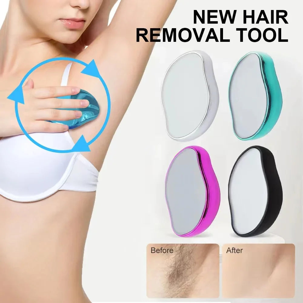 Crystal Hair Eraser Portable Reusable Depilation Tool For Body