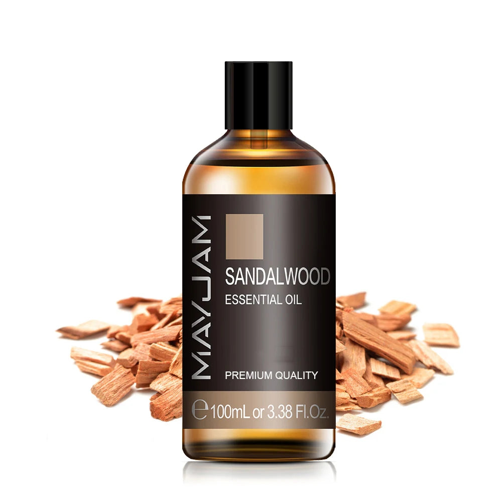MAYJAM Essential Oils For Diffuser Lavender Eucalyptus Rose Ginger Lemongrass
