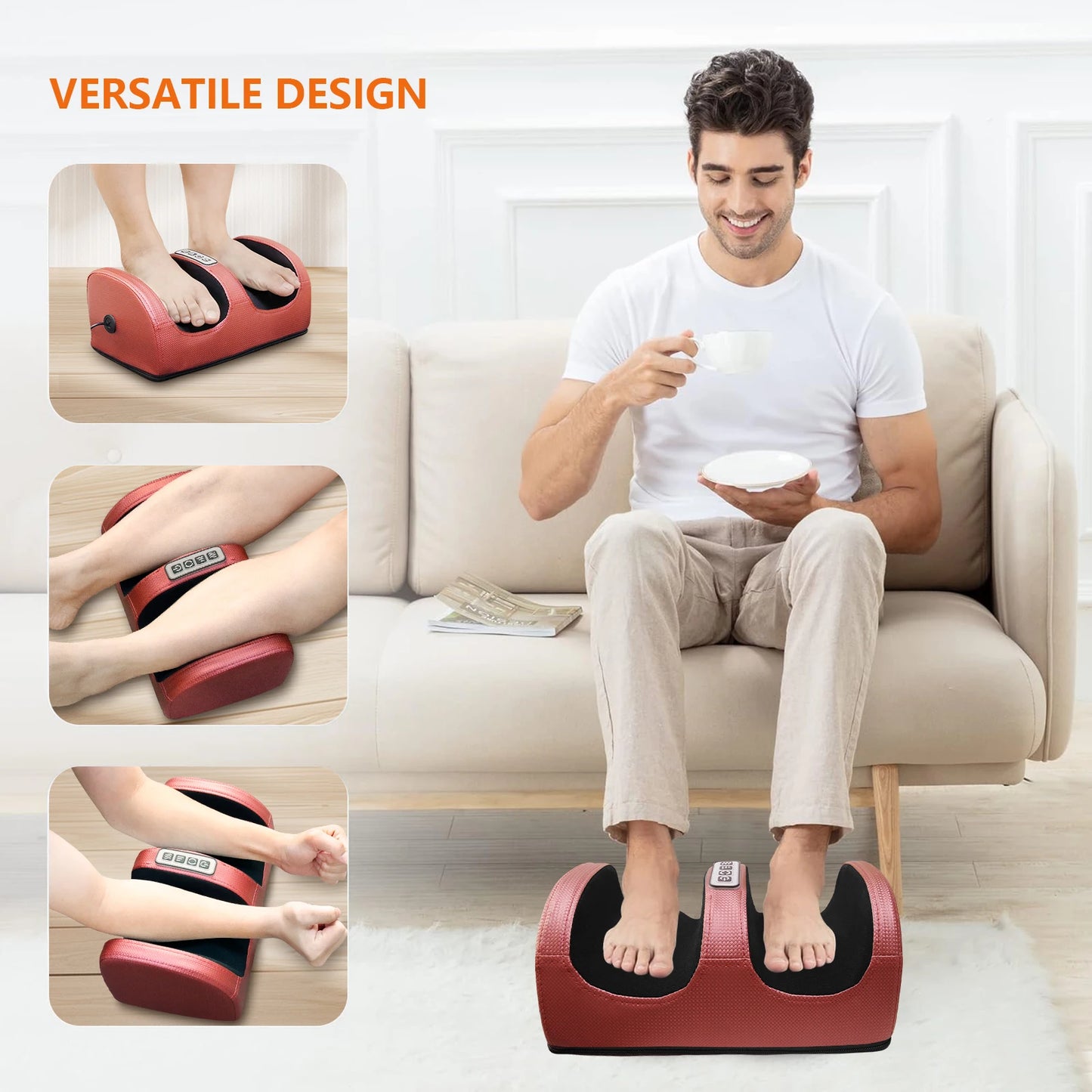 Foot Massage Machine Foot Kneading Massager With Heating
