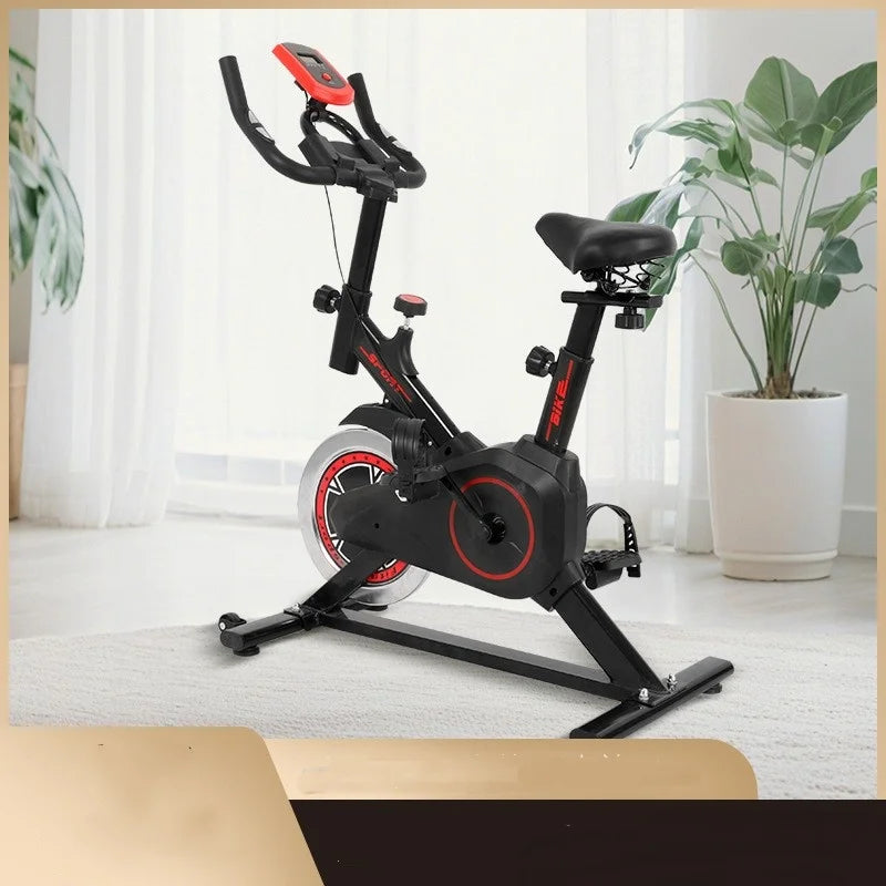 Silent Indoor Spin Bike With Comfort Seat For Cardio Training
