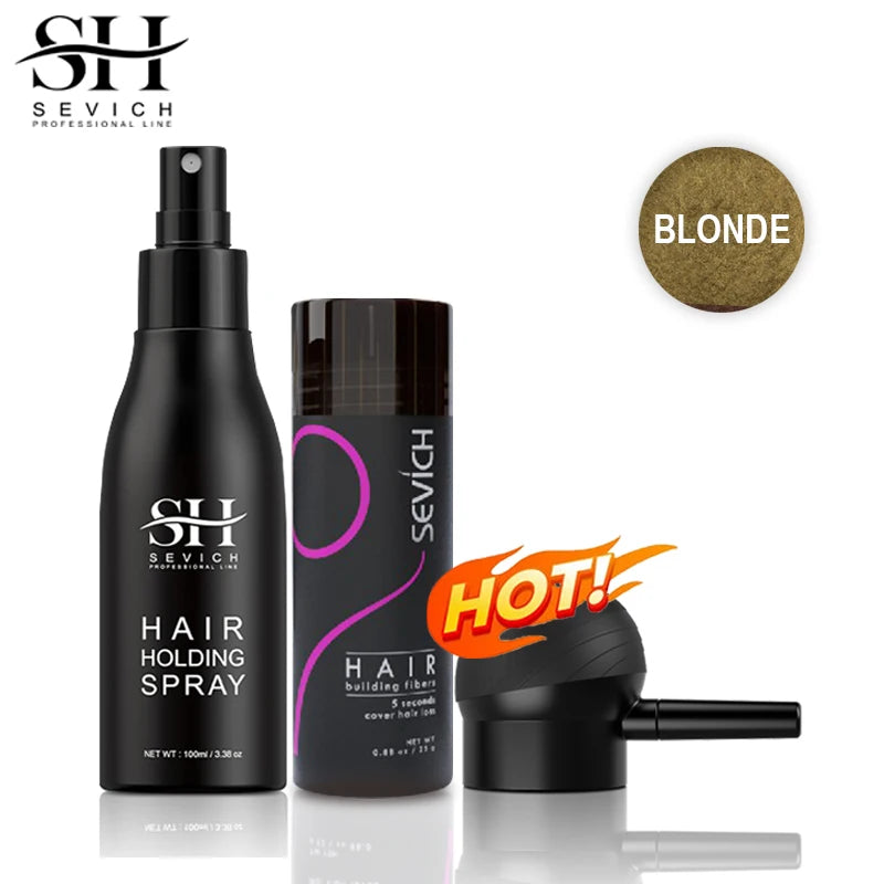 Sevich Hair Fiber Set Keratin Thickening For Hair Loss