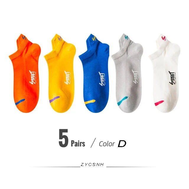 Unisex Breathable Mesh Ankle Socks For Running And Street Style