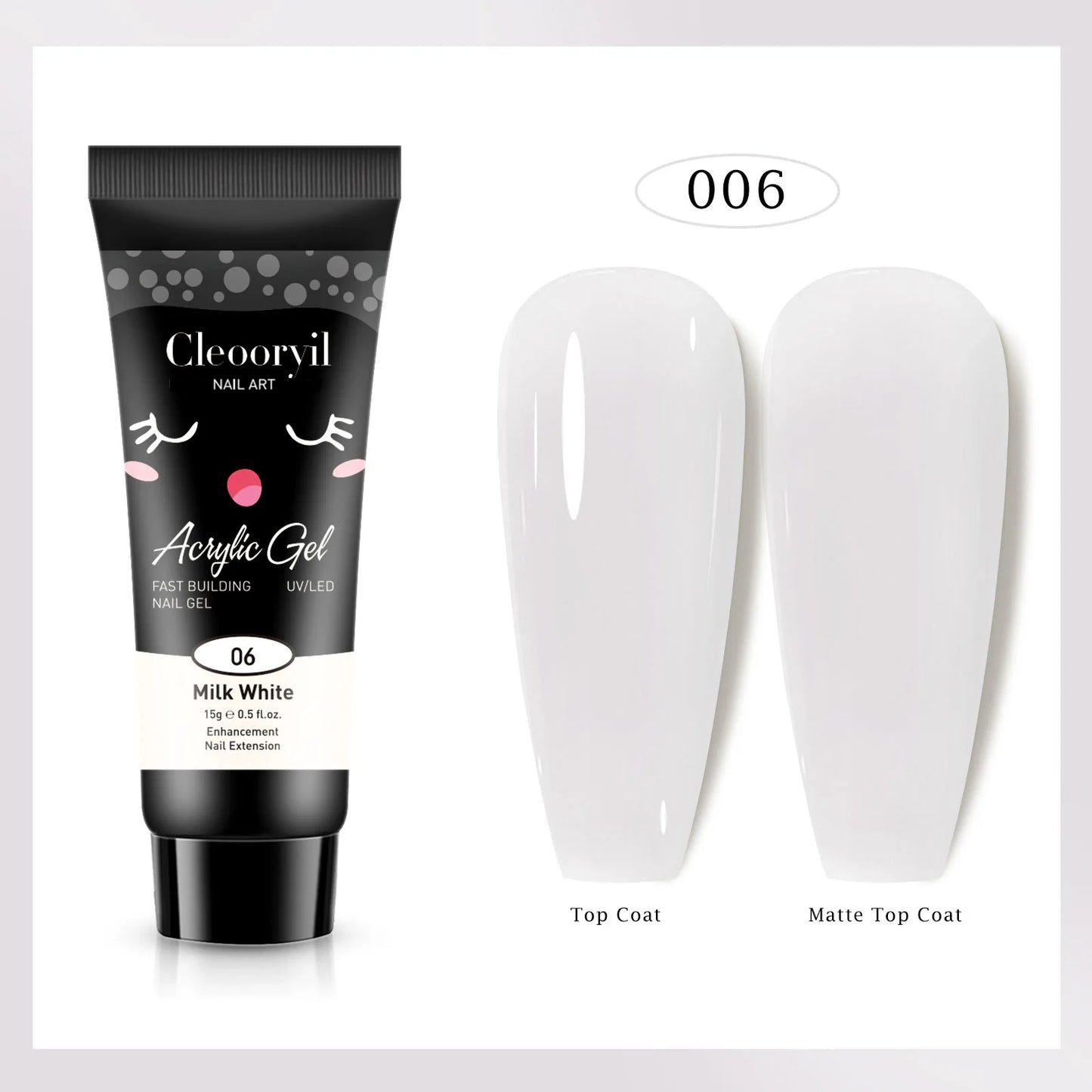 Misscheering Nail Extension Gel Poly Nail Acrylic Gel UV LED