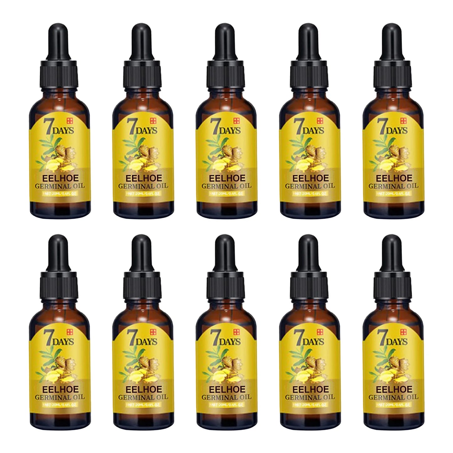 Eelhoe Ginger Hair Growth Oil Nourishment Anti Hair Loss