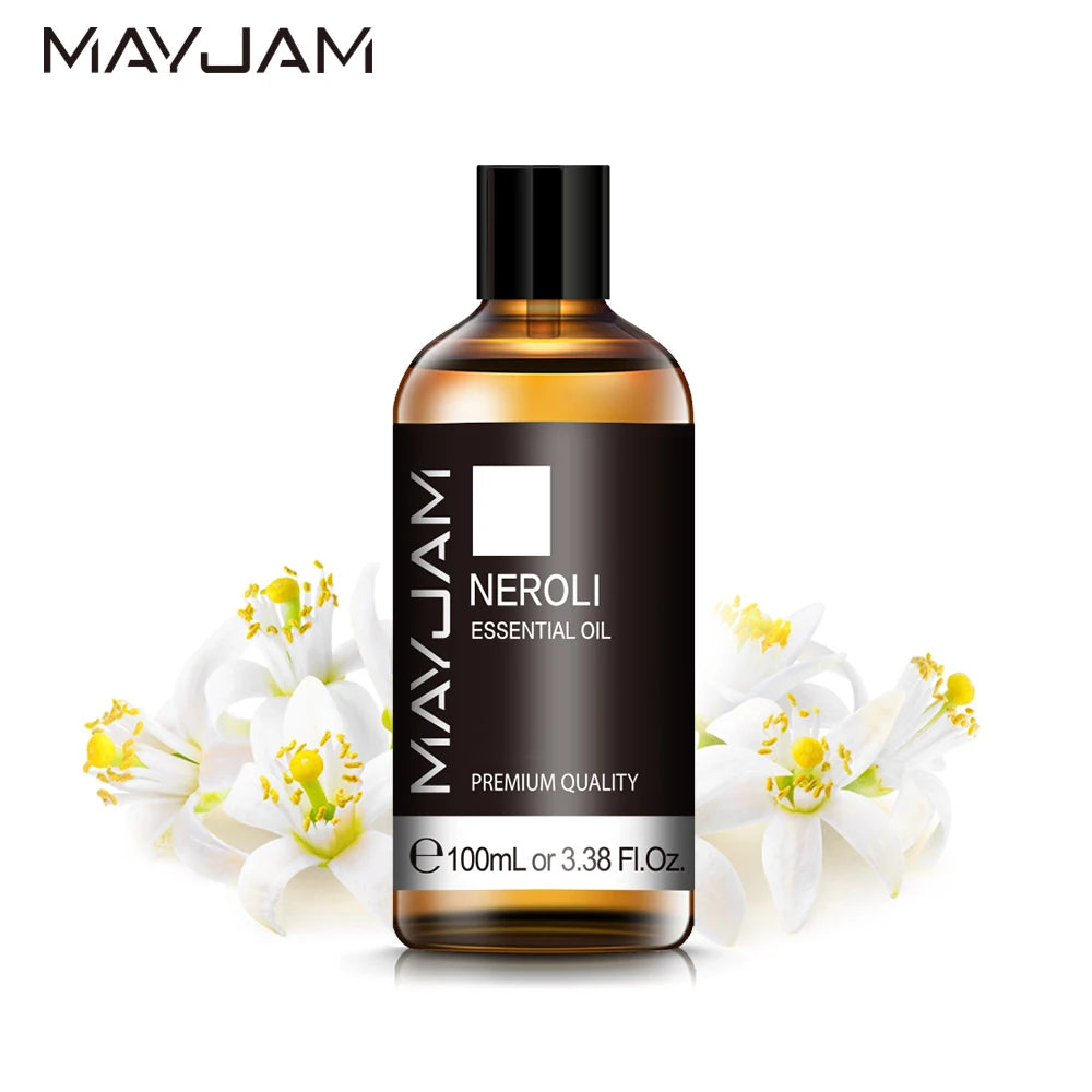 MAYJAM Essential Oils For Diffuser Lavender Eucalyptus Rose Ginger Lemongrass