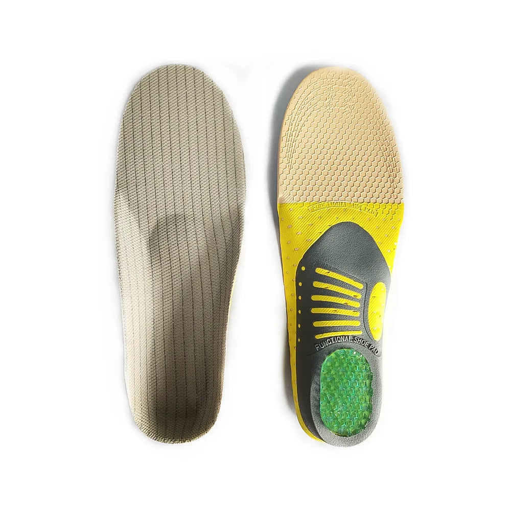 Orthotic Gel Insoles With Arch Support For Plantar Fasciitis Unisex