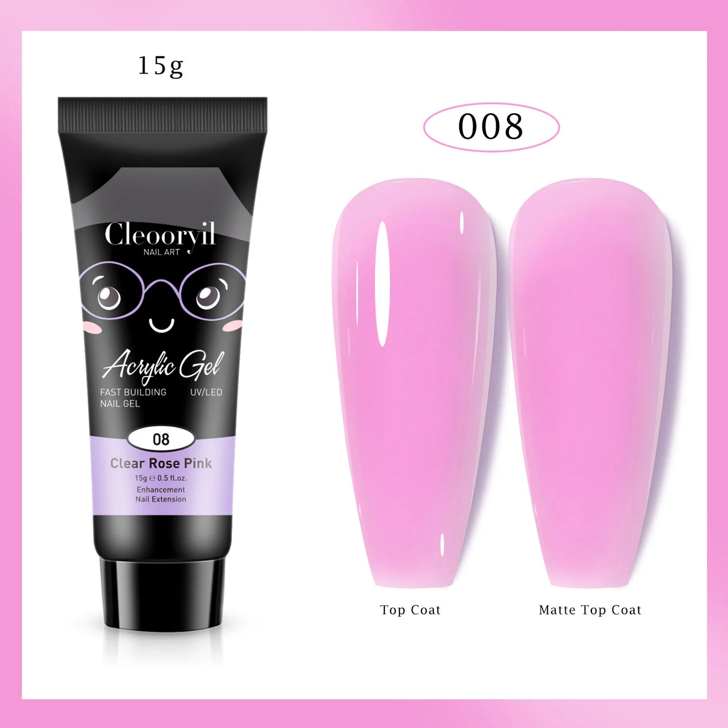Misscheering Nail Extension Gel Poly Nail Acrylic Gel UV LED