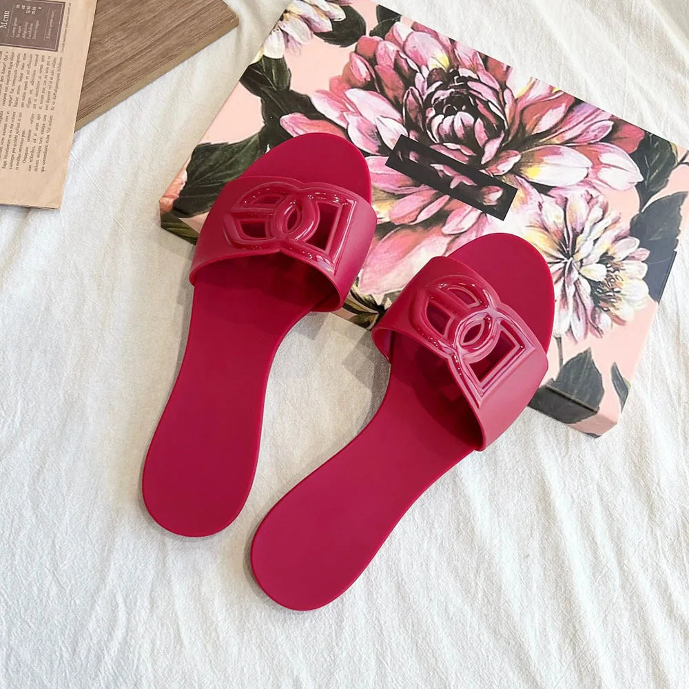 Women Casual Flat Slippers For Beach Non Slip Comfort