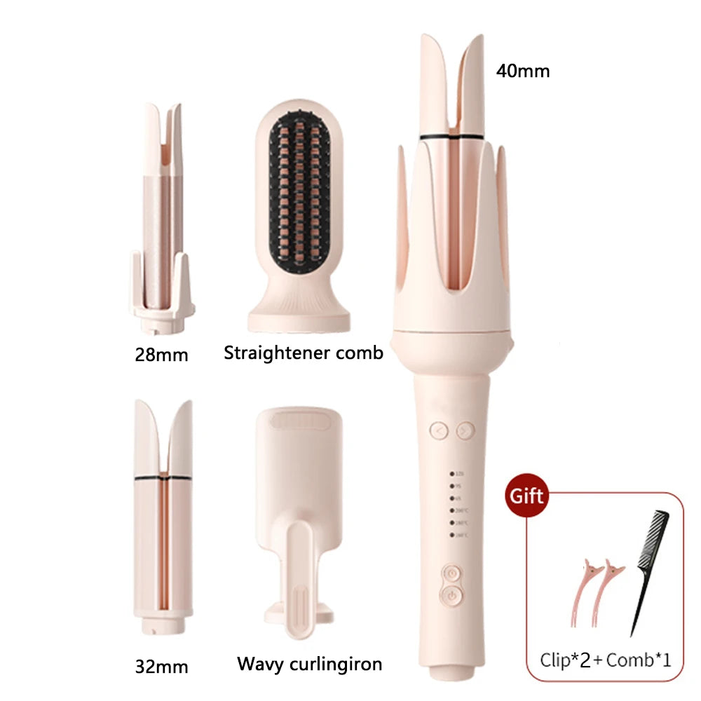 Minhuang Automatic Hair Curler Rotating Ceramic Curling Iron