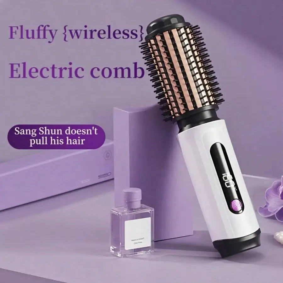 Portable Cordless Hair Styler And Curling Iron