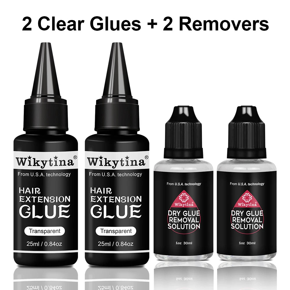 Wikytina UV Light Hair Extension Kit for Professional Use