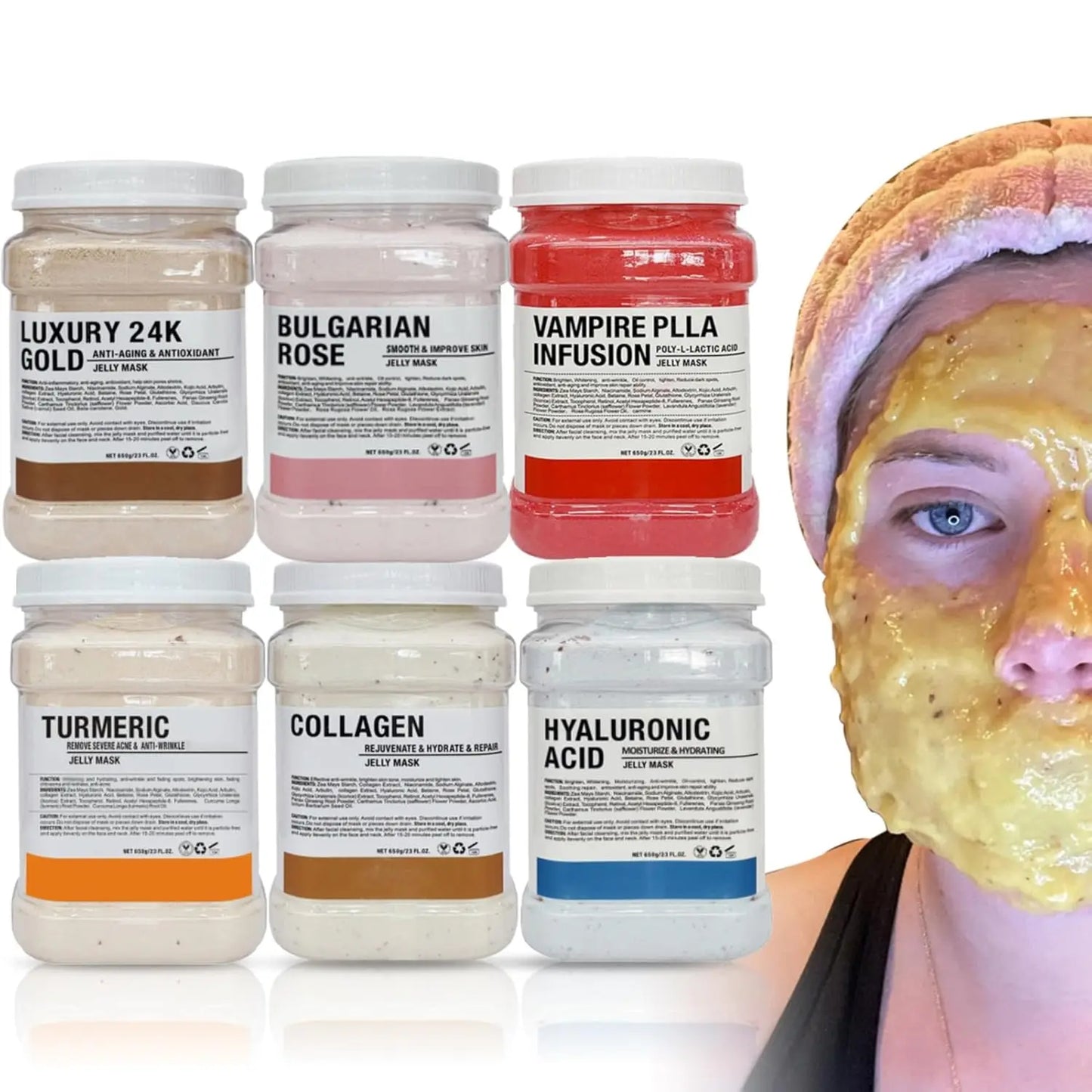 YMEYFAN Jelly Mask Powder For Facial Skin Care Professional Spa